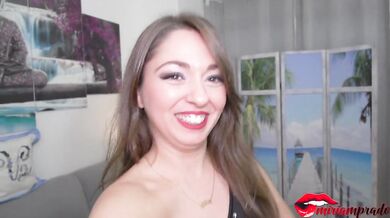 passionate and hard sex with a sexy girl with big natural tits / Miriam Prado