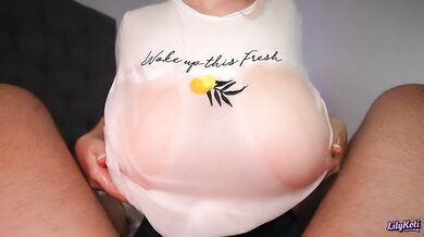 Best TITTYFUCK of Wet T-Shirt Contest | How to use BIG TITS like a PRO | LilyKoti