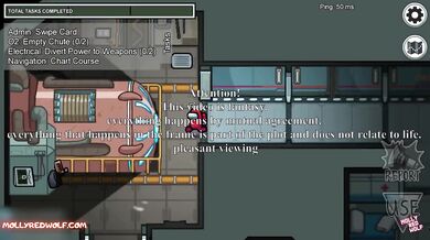 Among US ! Imposter fucked me and went unpunished - MollyRedWolf