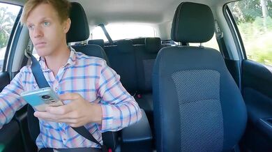Uber Driver gets Ride of Life!!! THREESOME in the Car - DOUBLE CREAMPIE and SHAKING SQUIRTING ORGASM