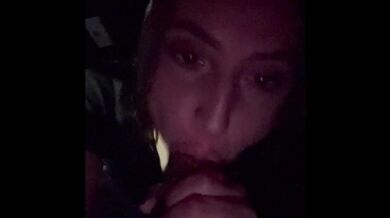 Gave him a blowjob for a ride