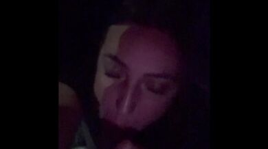 Gave him a blowjob for a ride