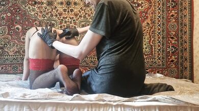 Sasha Earth masturbates anal Anastasia Mistress