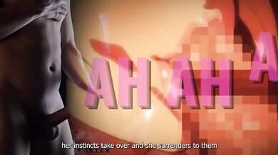 behind the facade of a sweet housewife there is a real slut who rides a dick that is not her husband's, asking for more[eng sub reaction