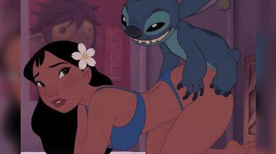 Nani Lilo and Stitch Hentai Nani Pelekai Passionate Anal Sex with Adult Stitch & Creampie Nani & Stitch Anal Hentai Loving Backdoor Tanned Brunentte