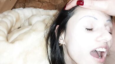 Sex with two bitches - foot fetish, cunnilingus, spitting in mouth, slaps - lesbian_illusion