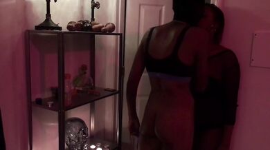 Ebony BDSM Sensory Deprivation