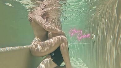 Tribbing & Grinding My Clit On My Girlfriend In Our Private Pool - TEASER