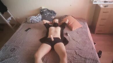 Romance strapon in pussy lgbt lesbian sex ‍