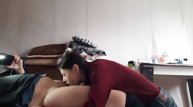 Nymphomaniac Girl Can't Get Enough Orgasms - Lesbian_illusion