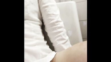 Fucking in the Bathroom at a Friend's Party, Real Lesbian Public Sex
