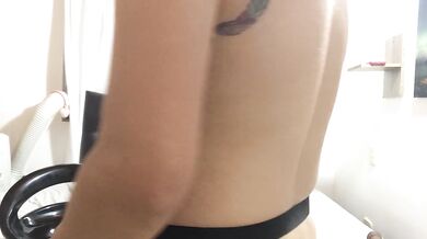 I fuck the milf's pussy on all fours until I have an orgasm
