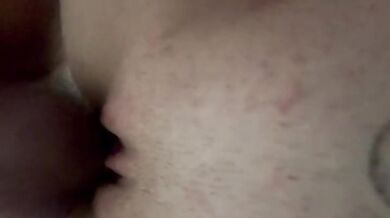 Close up doggy on 8 inch cock