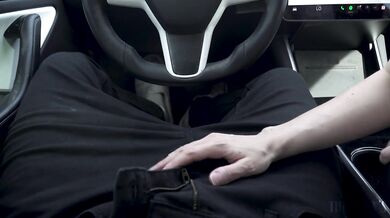 I made him stop the car so I could suck his cock