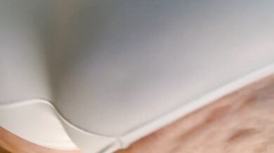 1364 5 minutes in sheer white panties, starring my ASS! Fun from DawnSkye