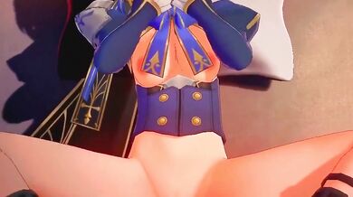 Honkai Star Rail x Fate – Fate Saber Gets Fucked & Squirts Nonstop 3D Hentai Sex Animation