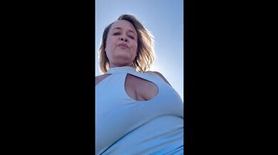 Masturbating While Shopping, Braless and No Panties at Doctor's Office, Pissing