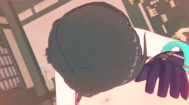 Yelan Riding POV - Genshin Impact