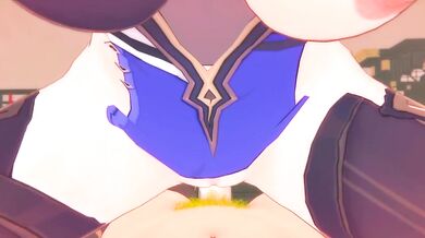 Yelan Riding POV - Genshin Impact