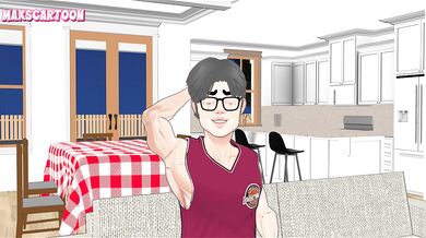 NSFW Huge Bulge Roommate Tease () – New roommate part 1/4