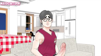 NSFW Huge Bulge Roommate Tease () – New roommate part 1/4