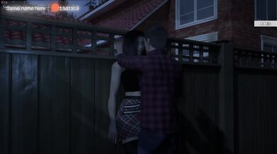 The stepsister caught her stepbrother peeping and masturbating while looking at the girl next door. Part 2