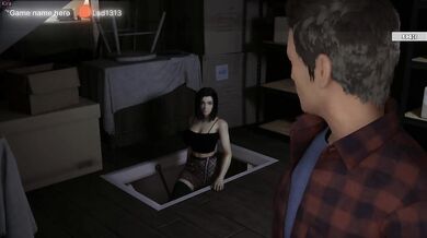 The stepsister caught her stepbrother peeping and masturbating while looking at the girl next door. Part 2