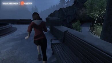 Stepdaughter masturbates her vagina while watching her stepmother and stepfather. Hentai game. Part 2