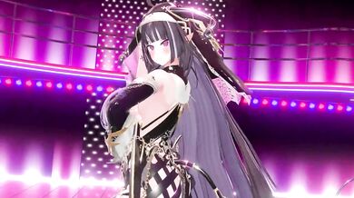 Girls Song MMD | Elf VTuber Strip Dance