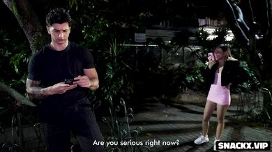 Heartbroken Girls Picked Up In A Park