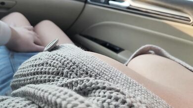 Picked Up Hot Babe in Sweet Sweater and Jeans Skirt and Wasn't expecting Her be so Naughty
