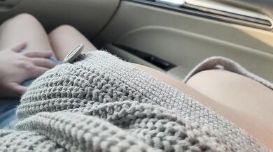 Picked Up Hot Babe in Sweet Sweater and Jeans Skirt and Wasn't expecting Her be so Naughty