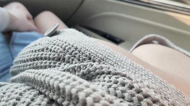 Picked Up Hot Babe in Sweet Sweater and Jeans Skirt and Wasn't expecting Her be so Naughty