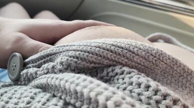 Picked Up Hot Babe in Sweet Sweater and Jeans Skirt and Wasn't expecting Her be so Naughty