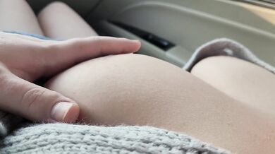 Picked Up Hot Babe in Sweet Sweater and Jeans Skirt and Wasn't expecting Her be so Naughty
