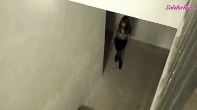 I met a stranger at a construction site, she was looking for someone to fuck and suck