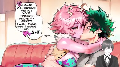 Mina Ashido Gets Filled with Deku's Cum Until Pregnant - Multiple Creampies & Breeding Ending