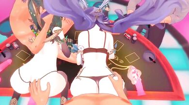 Genshin Impact – Nefer x Lauma Naughty Sex (Group Sex and Futa Sex) | 3D Hentai Sex Animation