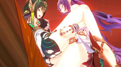 Genshin Impact – Nefer x Lauma Naughty Sex (Group Sex and Futa Sex) | 3D Hentai Sex Animation