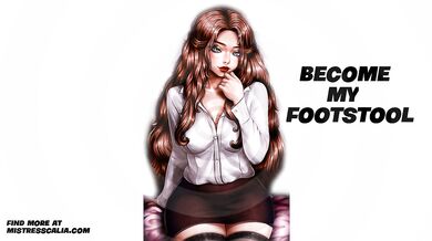 Mesmerized to Become my Footstool Femdom