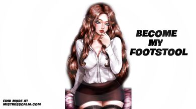 Mesmerized to Become my Footstool Femdom