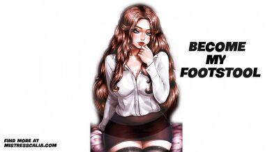 Mesmerized to Become my Footstool Femdom