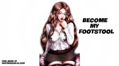 Mesmerized to Become my Footstool Femdom