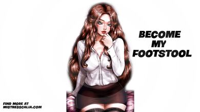 Mesmerized to Become my Footstool Femdom