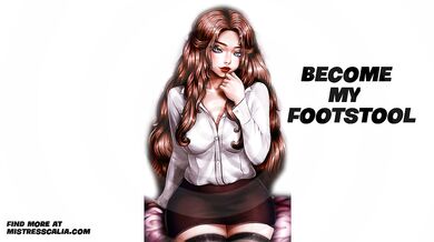 Mesmerized to Become my Footstool Femdom