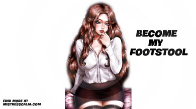 Mesmerized to Become my Footstool Femdom
