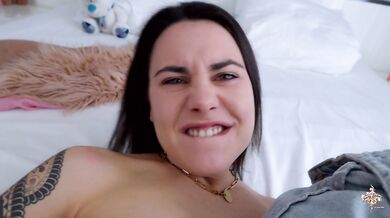 COMPLETELY COVERED IN CUM! BUMSMOBIL – B – for BUMSEN. But PLEASE in all HOLES without a CONDOM!