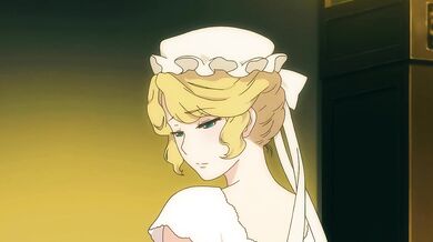 A Blonde Maid with Huge Tits Loves Sucking Cock