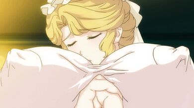 A Blonde Maid with Huge Tits Loves Sucking Cock