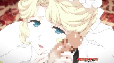 HENTAI PROS - Your Blonde Maid Maria Worships Your Cock And Fucks You Morning, Noon, And Night